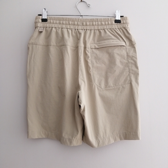 Lululemon Men's Bowline 8" Shorts Stretch Ripstop in Trench Tan Khaki Small - Picture 4 of 16